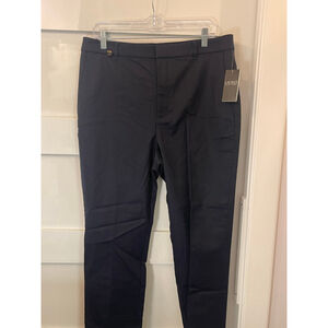 Lauren Ralph Lauren Navy Dress Pants Womens 14 NWT Ankle Crop